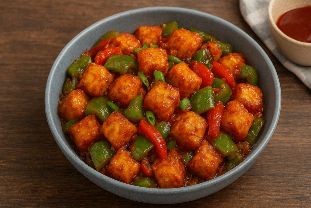 Chilli Capsicum Paneer